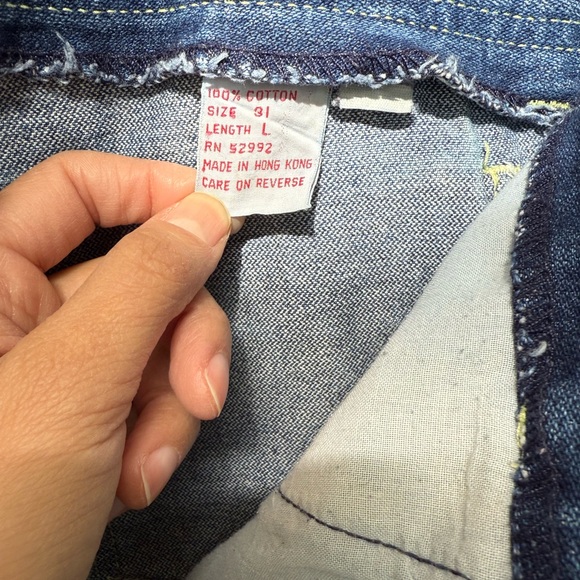 Vintage Jordache Jeans straight Fit Jeans sz 31 - Picture 2 of 5